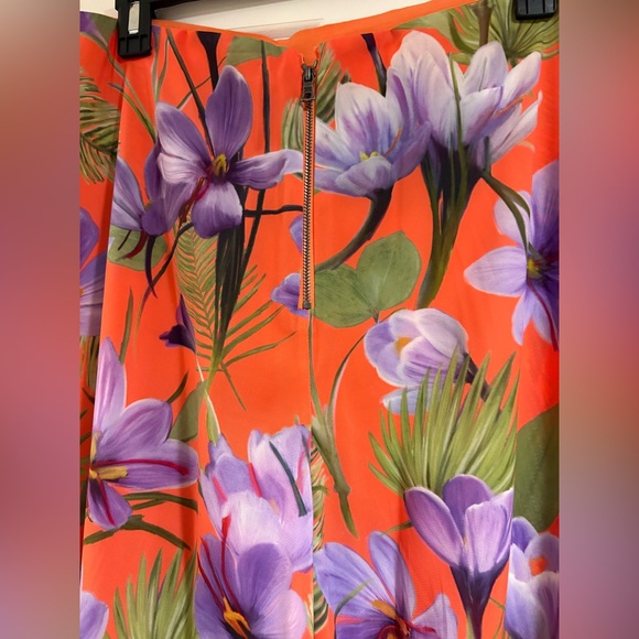 🌺 Alice + Olivia Tropical Floral Wide-Leg Pants 🌺 - Picture 7 of 9